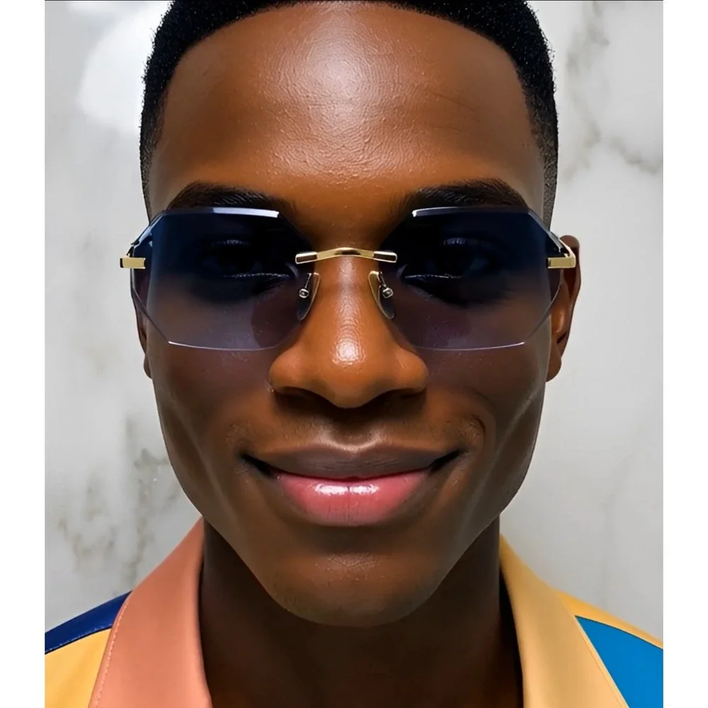 N/A stylish rimless